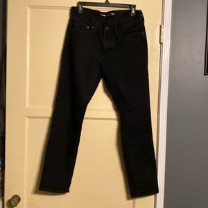 OLD NAVY Men’s Relaxed SL Taper built-in-flex, size 30x30, Black.